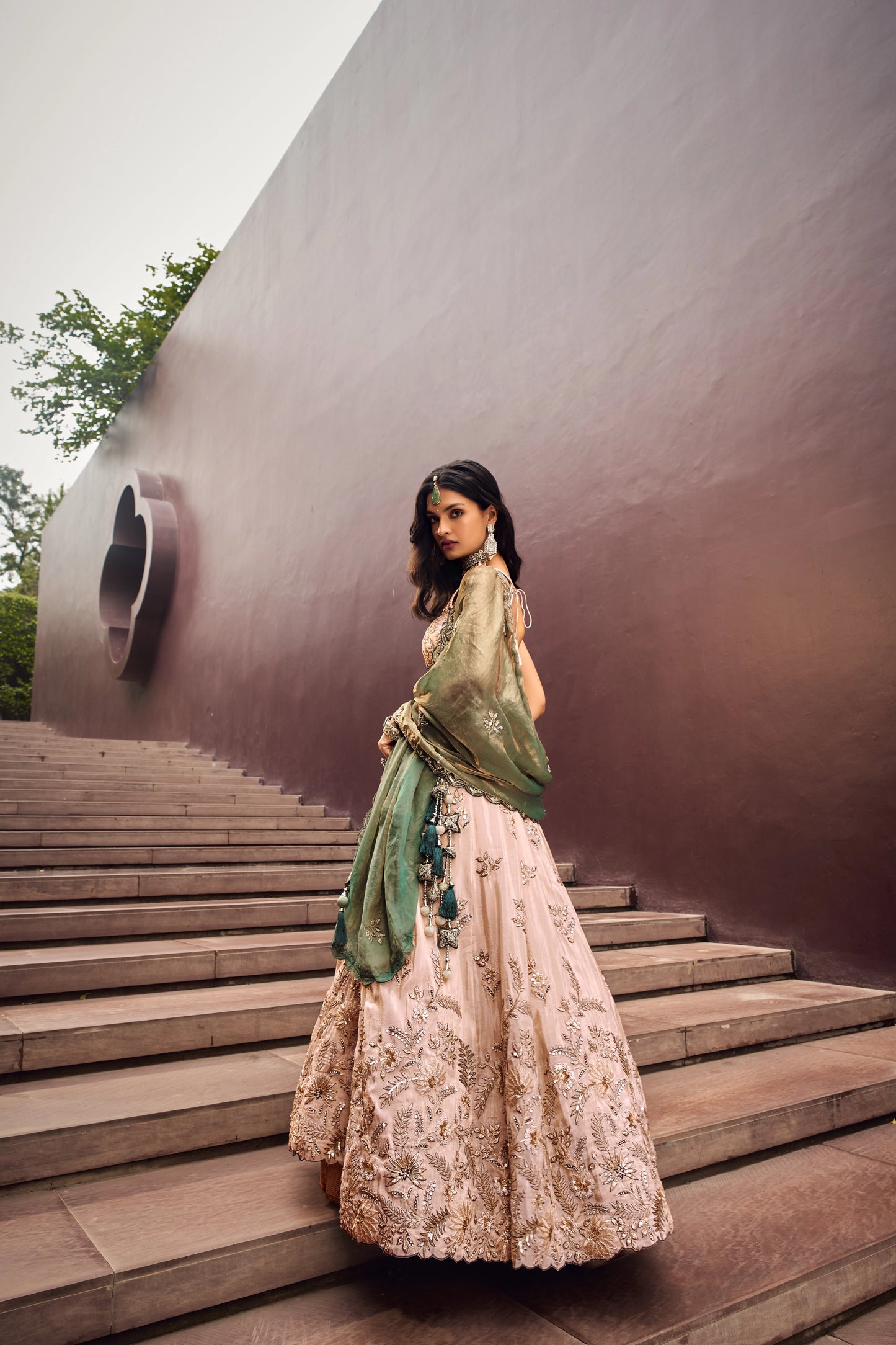 Sequins Work Wedding Wear Lehenga Choli