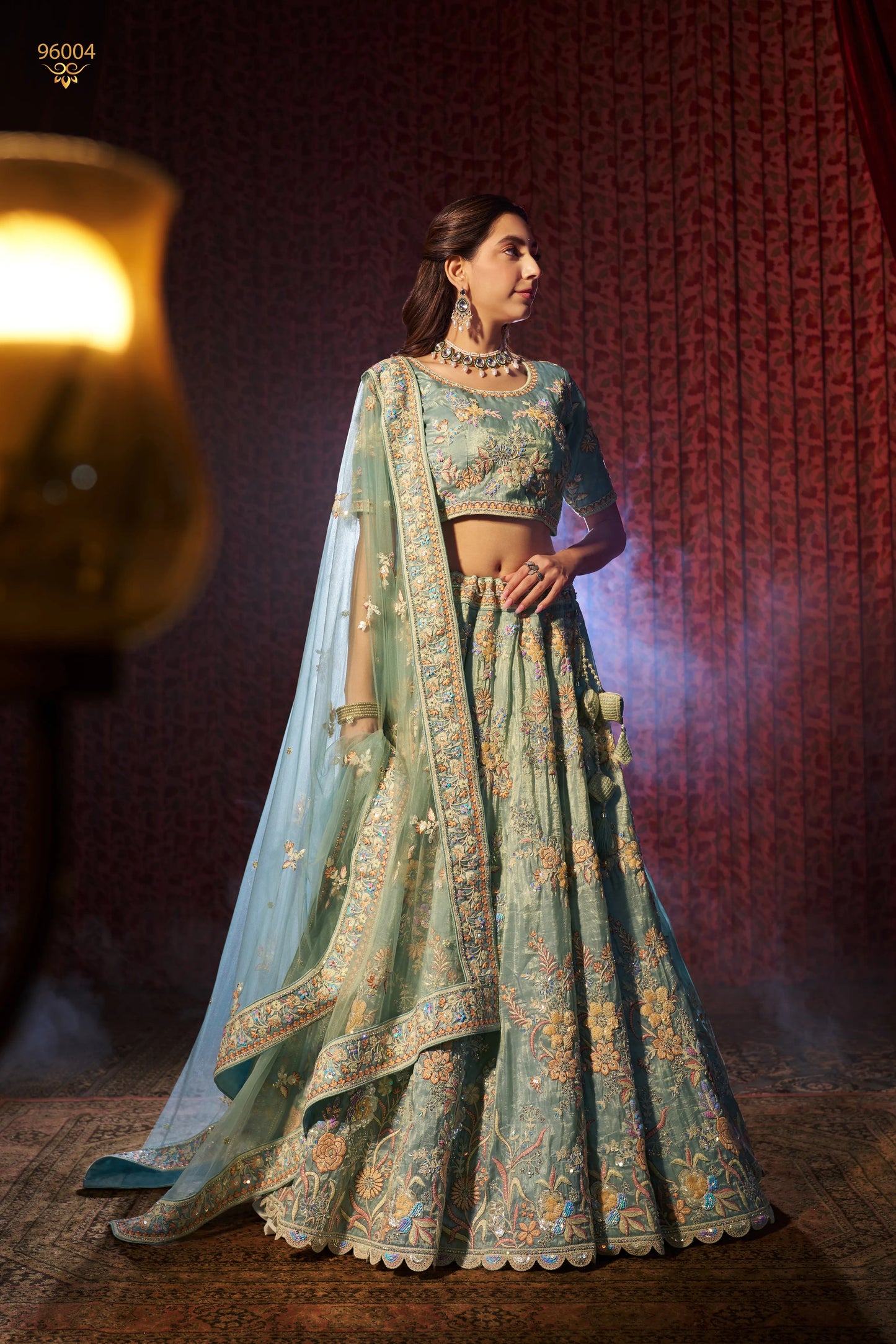 Silk Lehenga Choli For Weeding - 15027