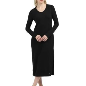 Calvin Klein Jeans Department1818 Cotton Blend Classic Below The Knee Dress