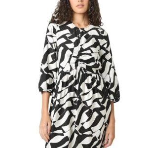 VERO MODA ' Women's' Rayon Fit and Flare Above The Knee Dress