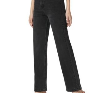 Fashionfibre Women's High-Rise Straight Fit Stretchable Jeans