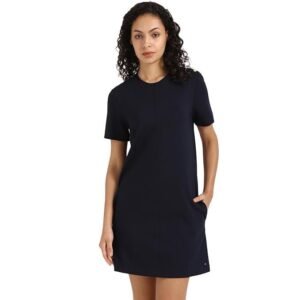 Tommy Hilfiger Women's Rayon A-Line Above The Knee Casual Dress