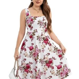 KATECLO Women's & Girls Midi Solid Cami Casual Dress