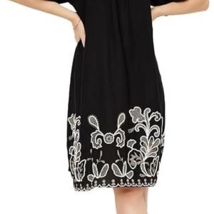 Max Women's Rayon Modern Midi Dress