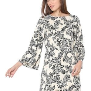 VERO MODA Women's Polyester A-Line Above The Knee Dress